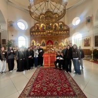 Спасо-Казанский Симанский монастырь посетили Островские школьники