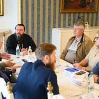 В епархиальном управлении прошло совещание по вопросам взаимодействия и сотрудничества Русской Православной Церкви и Минстроя России