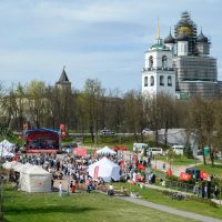 Завершающий день Пасхального спортивного фестиваля Псковской митрополии прошел в Пскове