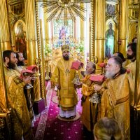 В Псково-Печерском монастыре прославили преподобных основателей обители