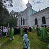 В День Святого Духа в одноименном храме села Малая Толба состоялось престольное торжество