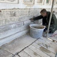 В Свято-Троицком соборе продолжается реставрация фасадов и нижнего Серафимовского придела
