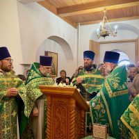 В храме Святой Троицы деревни Доможирка отметили престольный праздник