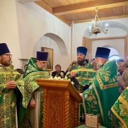 В храме Святой Троицы деревни Доможирка отметили престольный праздник