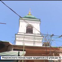 В эфире ГТРК «Псков» вышел сюжет об электрозвонаре в Мирожском монастыре