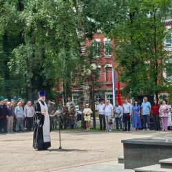 В День ветеранов боевых действий в Пскове была совершена заупокойная лития