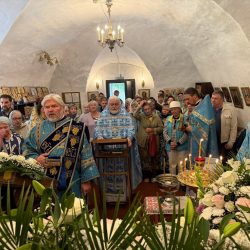 В храме Спаса Нерукотворного Образа (с Жабьей лавицы) отметили престольный праздник