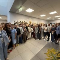 Паломнический центр «Обитель» посетили 50 специалистов филиалов фонда «Защитники Отечества» из разных регионов России