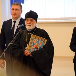 Клирик Псковской епархии принял участие в посвящении в кадеты МЧС России