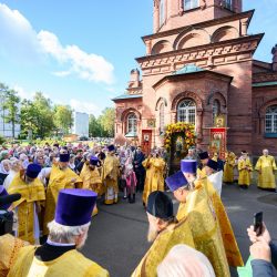 В воинском храме святого Александра Невского отметили престольный праздник