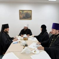 Состоялась рабочая встреча митрополита Матфея с и.о. председателя Синодального отдела по работе с молодежью