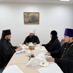 Состоялась рабочая встреча митрополита Матфея с и.о. председателя Синодального отдела по работе с молодежью