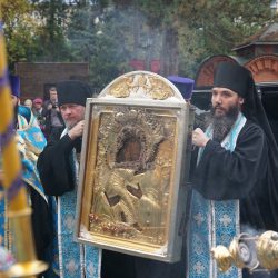 Икона Божией Матери «Умиление» из Псково-Печерского монастыря прибыла на Кубанскую землю