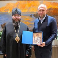 Состоялась рабочая встреча митрополита Матфея с президентом Российского Союза Туриндустрии
