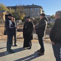 Митрополит Матфей проинспектировал ход реставрационных работ в Пскове