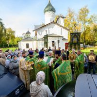 В храме преподобного Сергия Радонежского (с Залужья) отметили престольный праздник