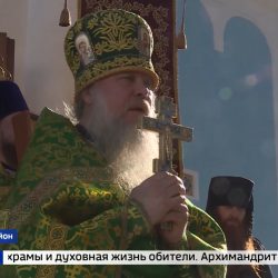 В эфире ГТРК «Псков» рассказали о праздновании памяти преподобного Никандра Пустынножителя в его святой обители
